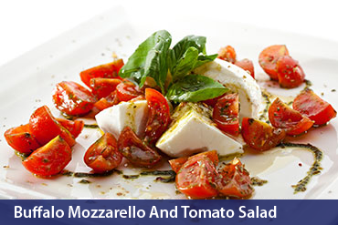 Buffalo Mozzarello And Tomato Salad