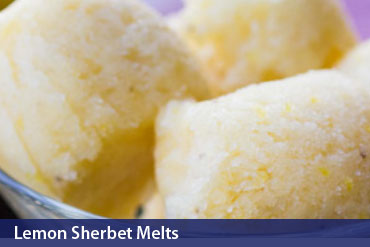 Lemon Sherbet Melts